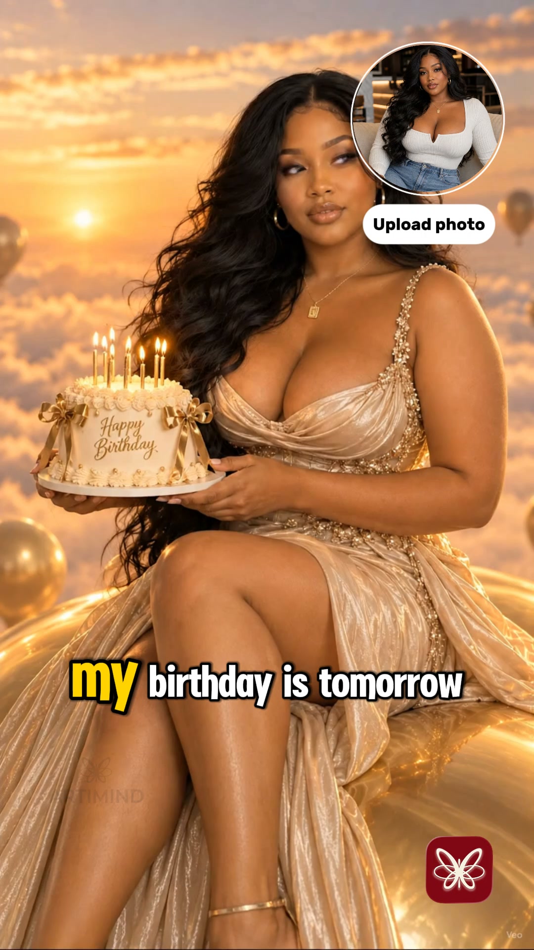 Genius Prompt AI Facebook ad: Make your birthday unforgettable!