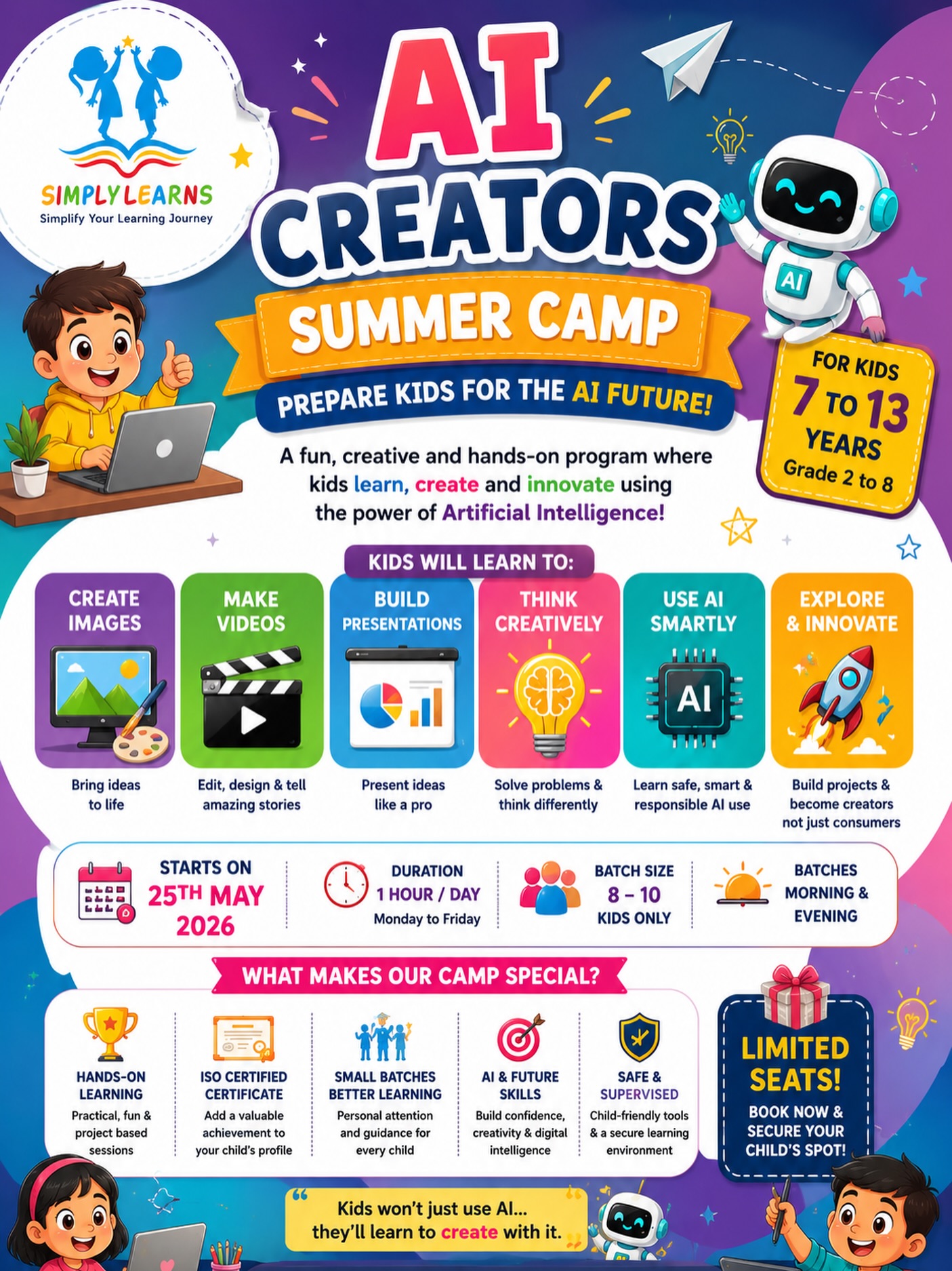 Simplylearns Facebook ad