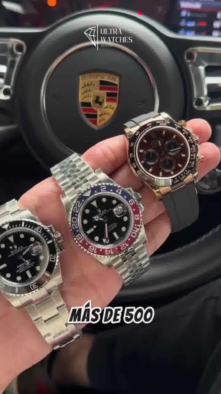 Ultra Watches MX Facebook ad: ¿Listo para tu primer reloj de lujo?