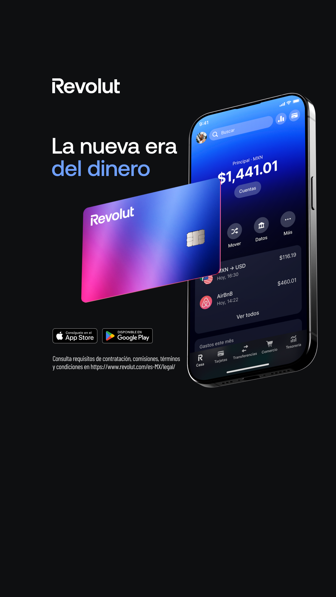 Revolut Facebook ad