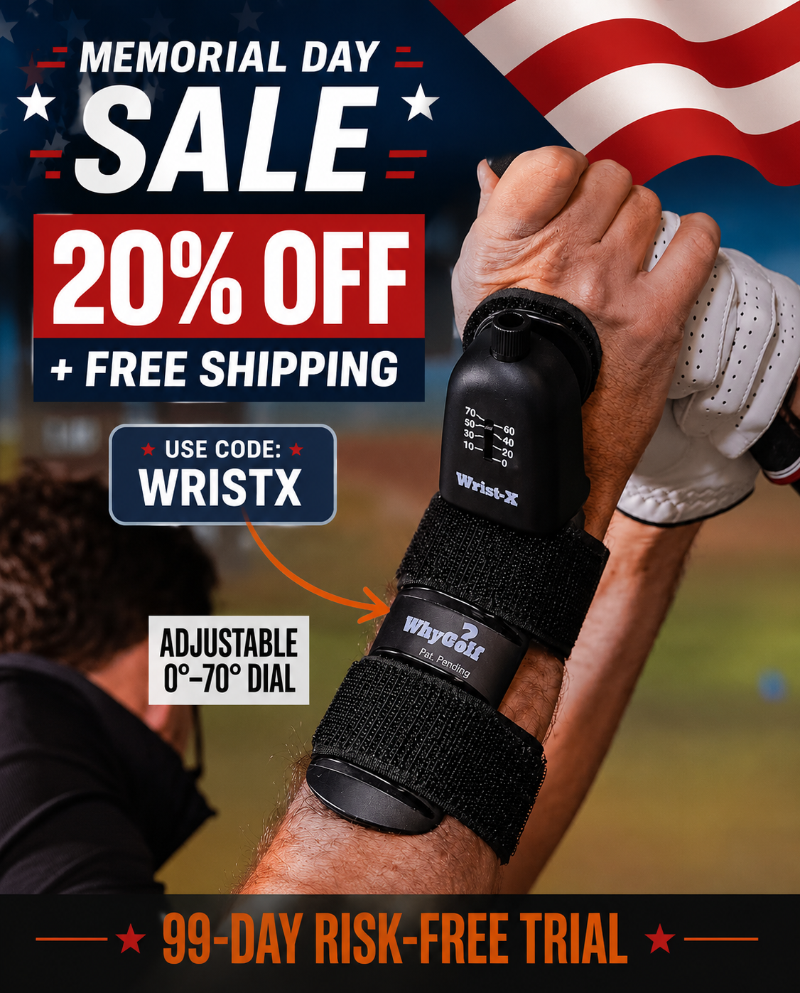 WhyGolf Facebook ad