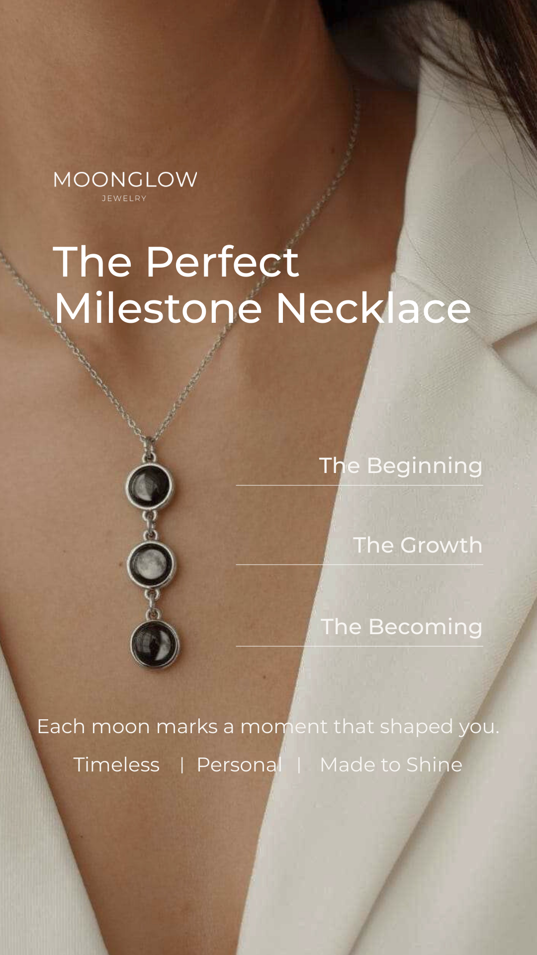 Moonglow Jewelry Facebook ad
