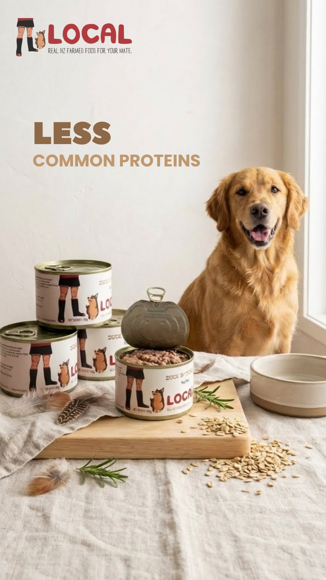 Local Pet Food Facebook ad from Jan 29, 2026