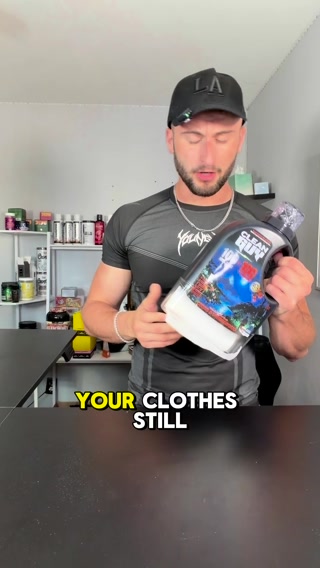 Clean Guy Facebook ad: Cologne for your clothes.
