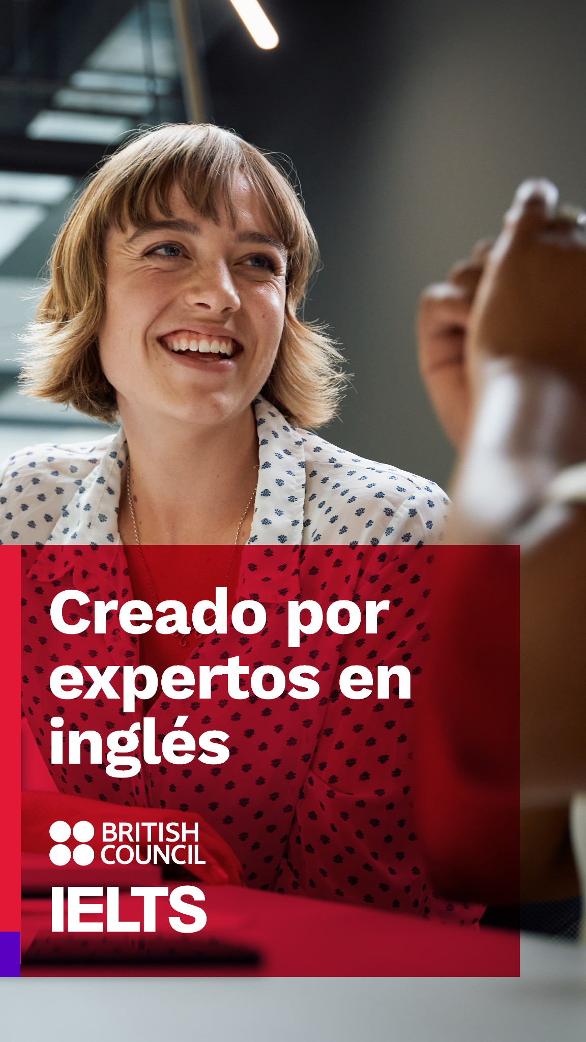 British Council España Facebook ad: El examen de inglés más fiable del mundo