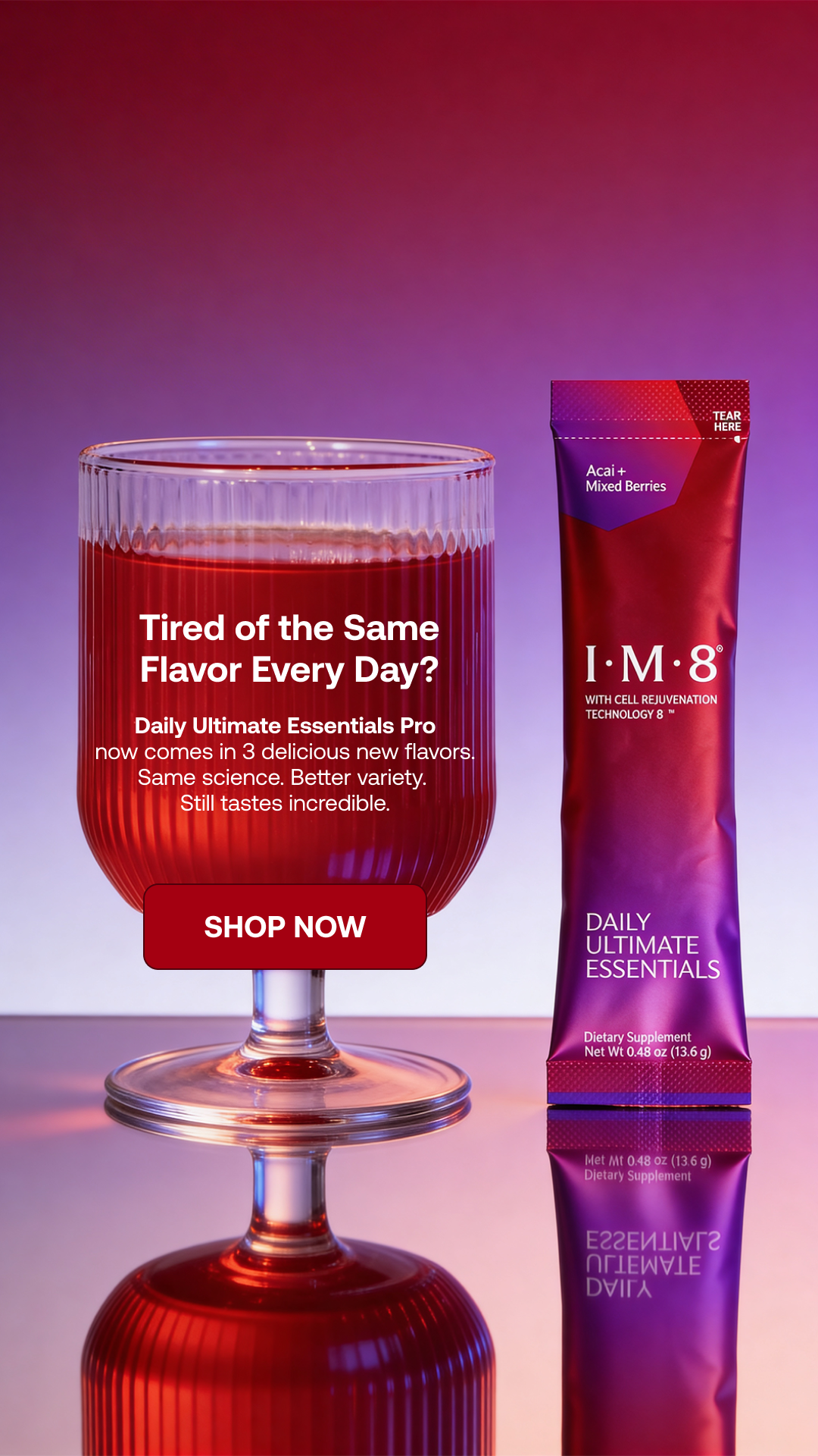IM8 Health Facebook ad