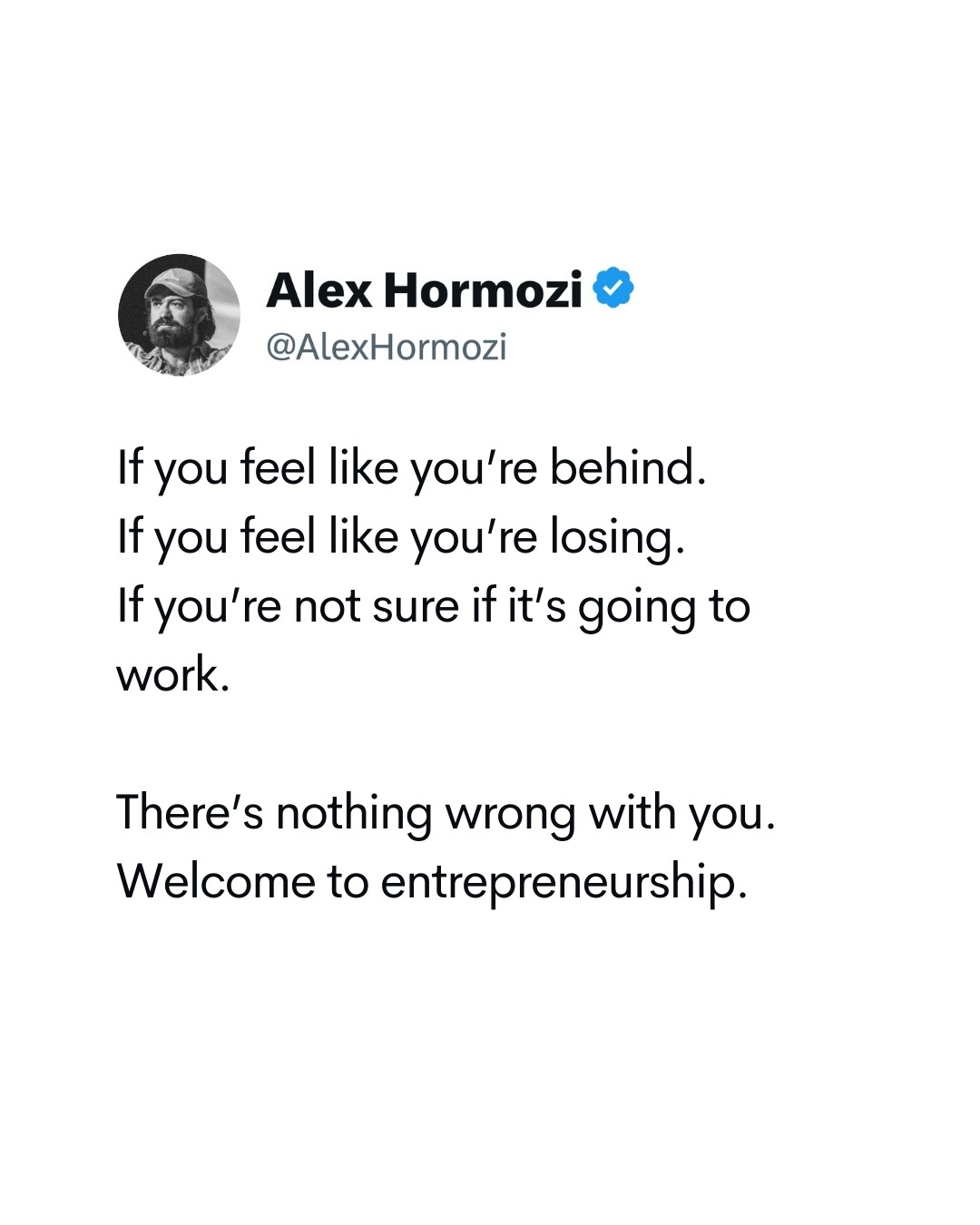Alex Hormozi Facebook ad