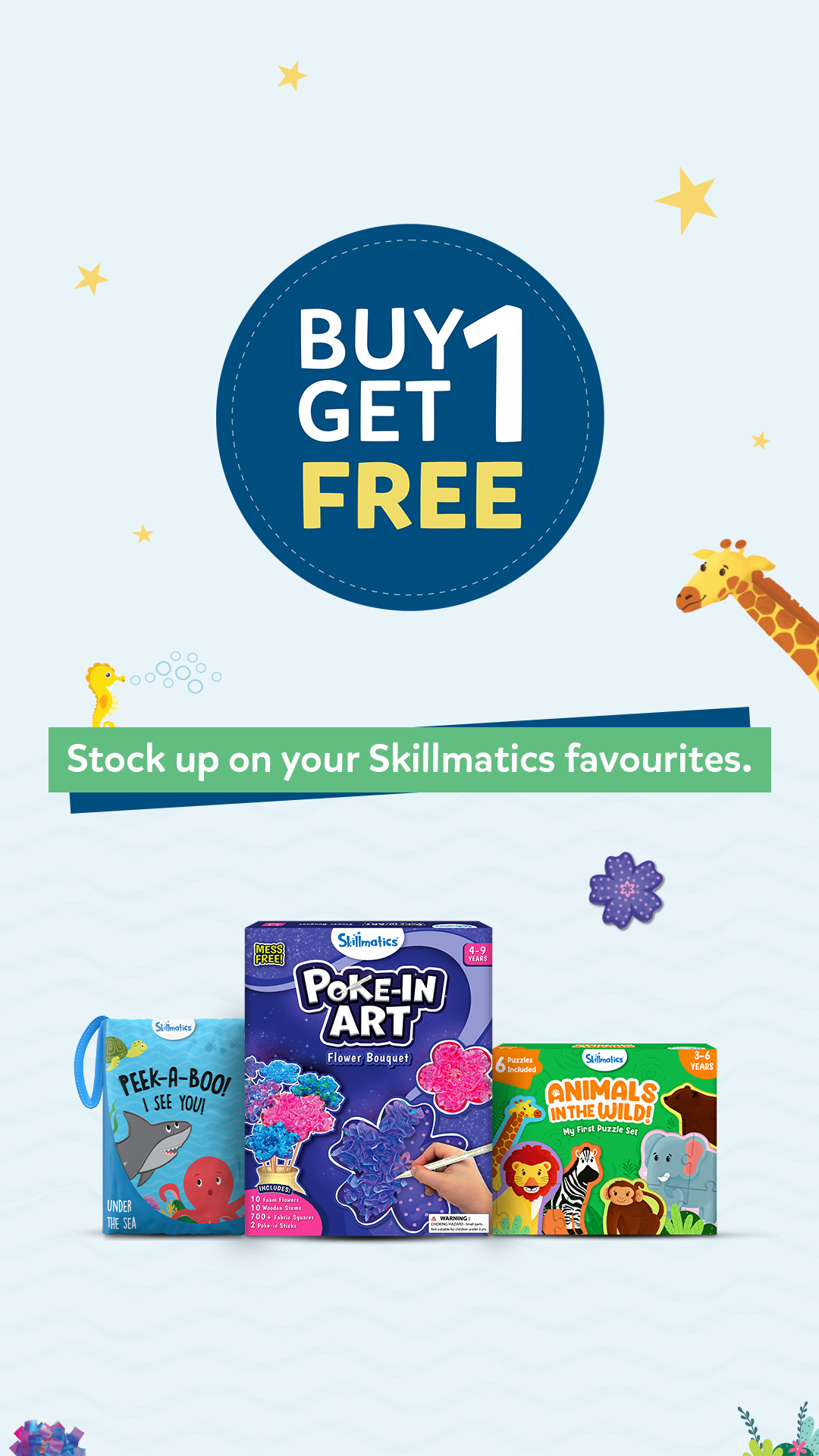 Skillmatics India Facebook ad