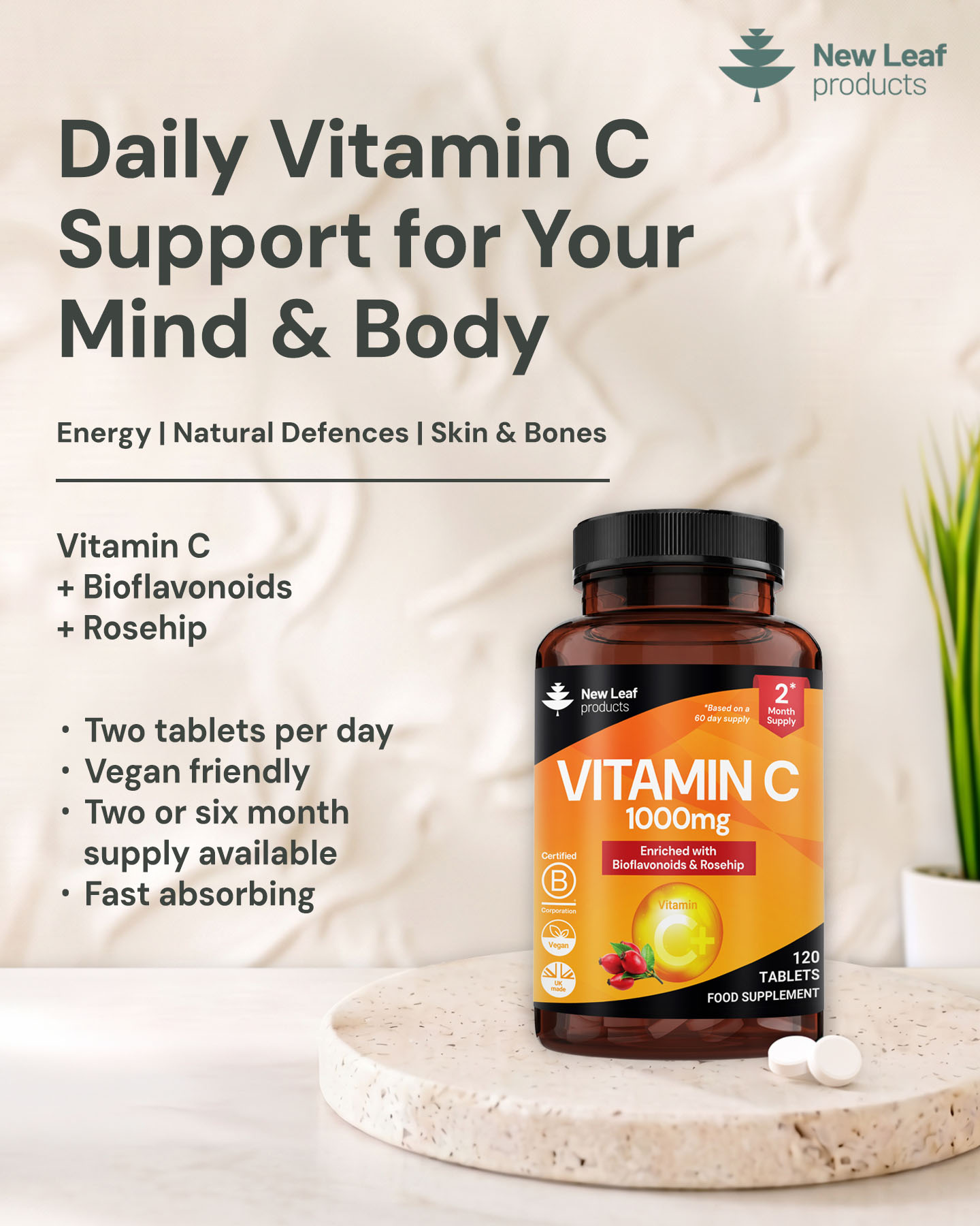 New-Leaf-Products.com Facebook ad