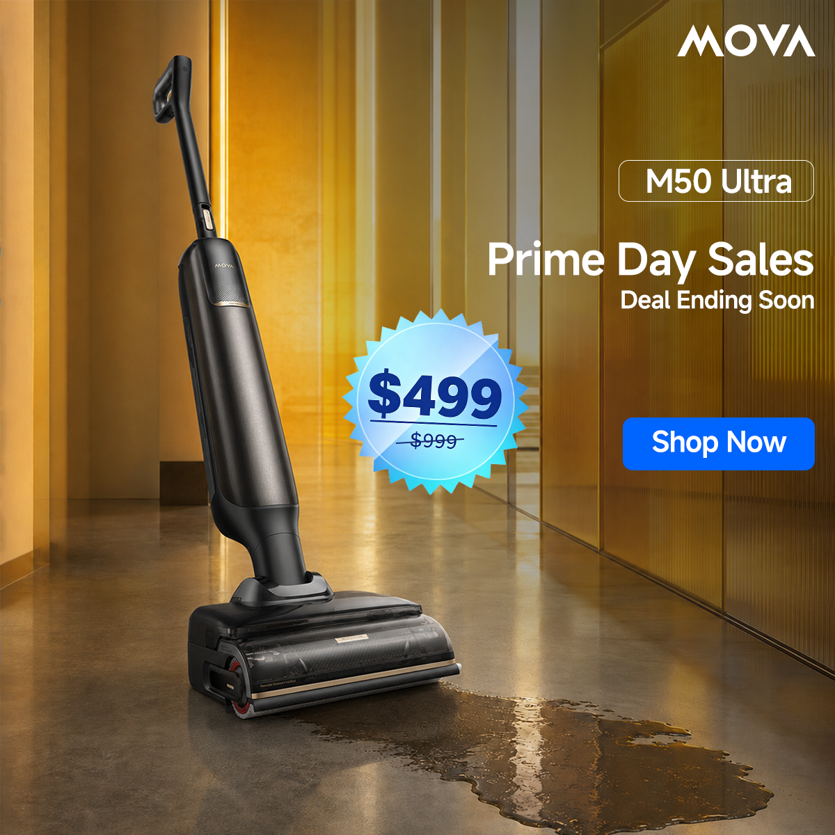 Mova ANZ Facebook ad: Save $500 on MOVA M50 Ultra + Free Delivery