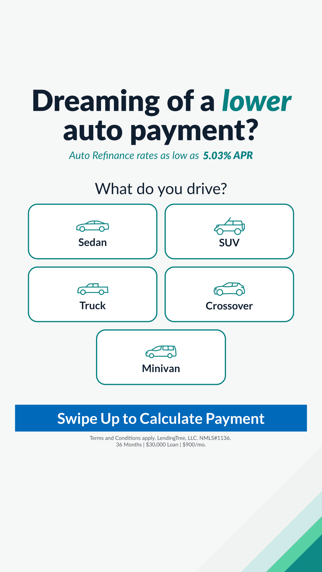 LendingTree Facebook ad