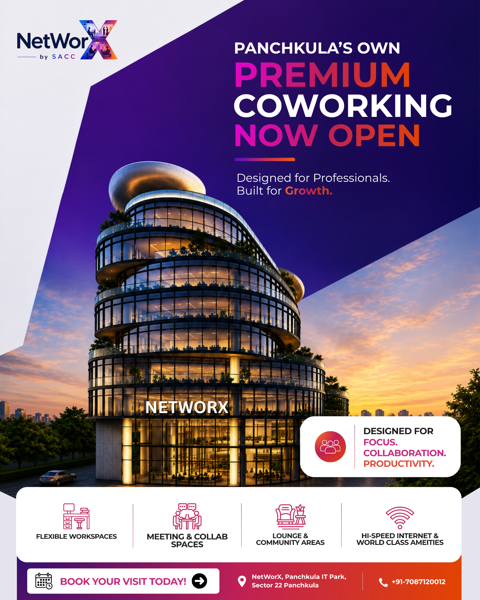SACC INDIA Startup Accelerator Chamber of Commerce Facebook ad