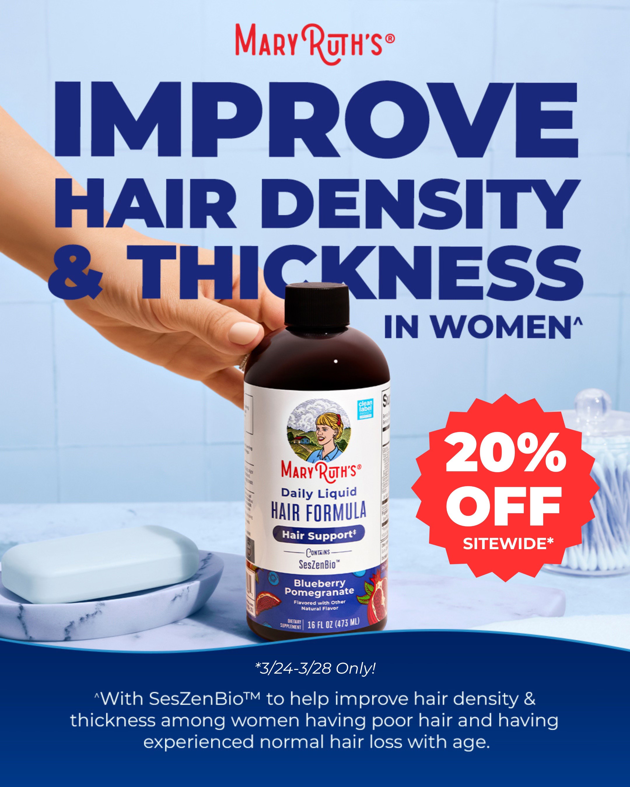 MaryRuth's Facebook ad