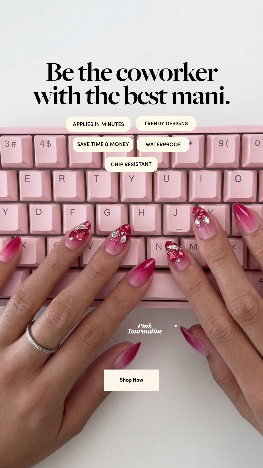 Glamnetic Facebook ad