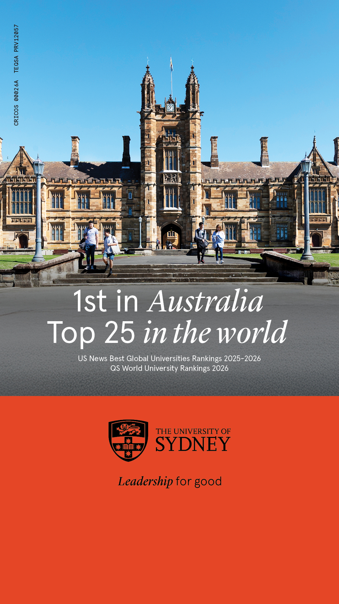 University of Sydney Facebook ad