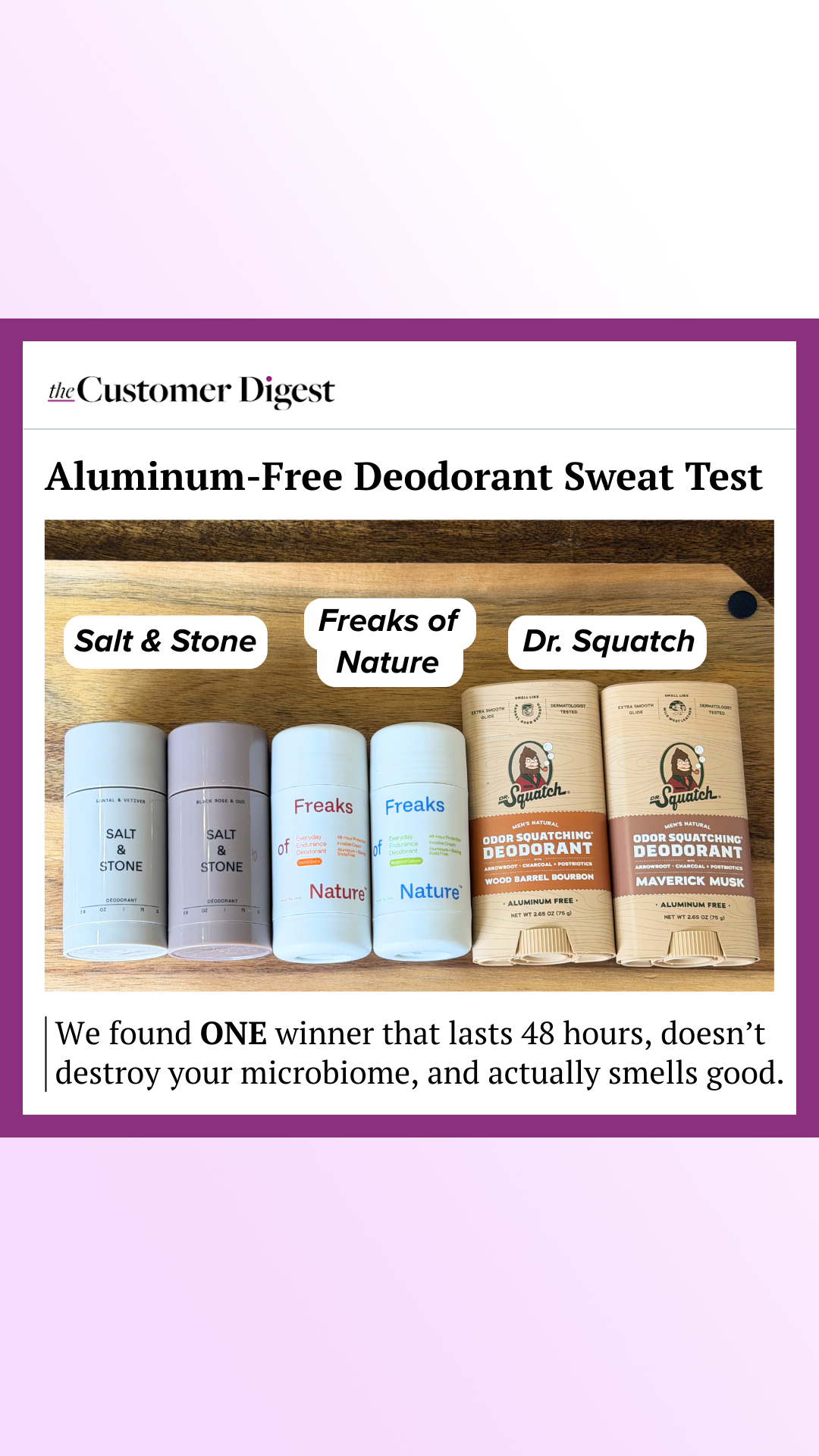 The Customer Digest Facebook ad