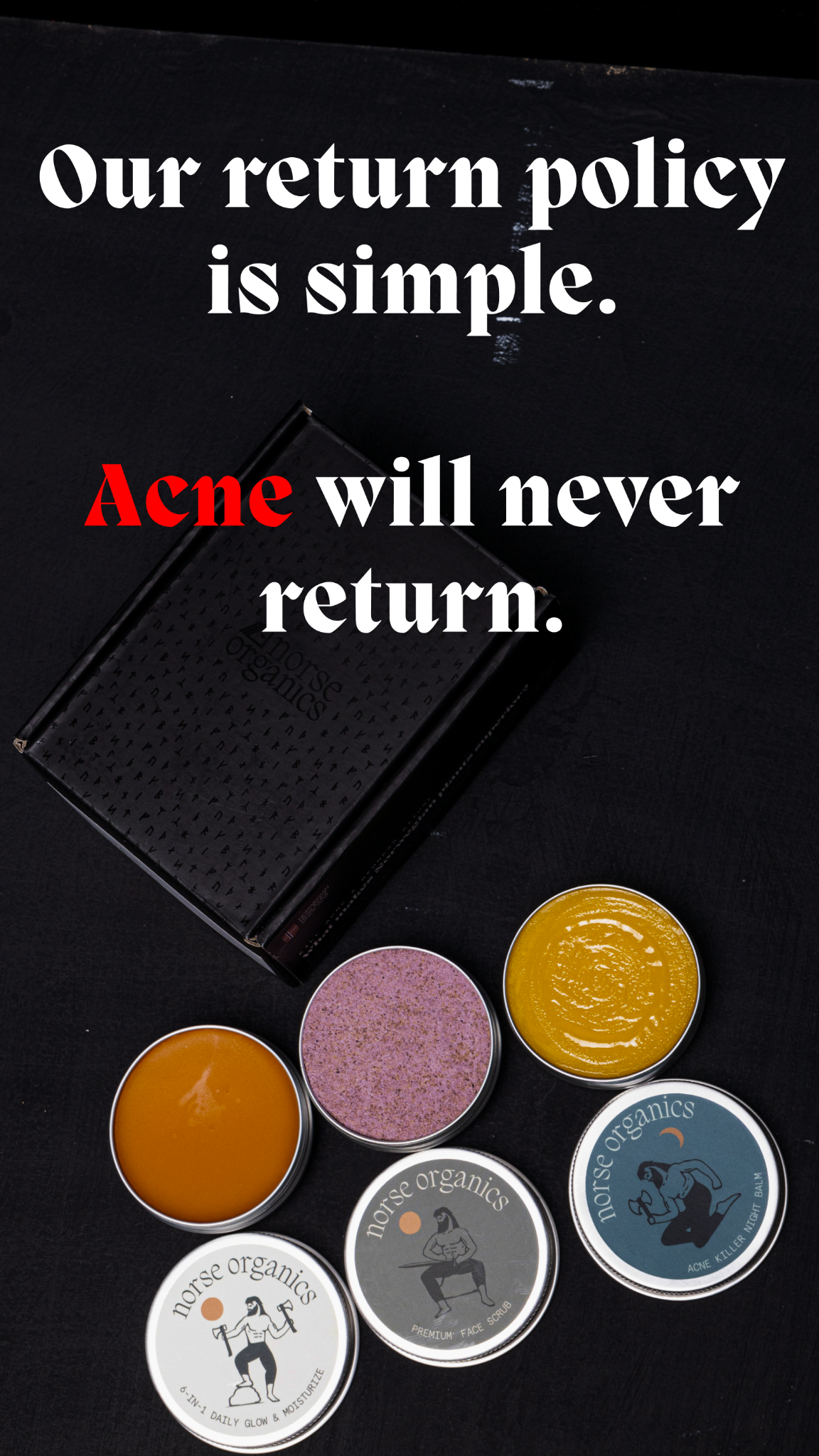 Norse Organics Facebook ad