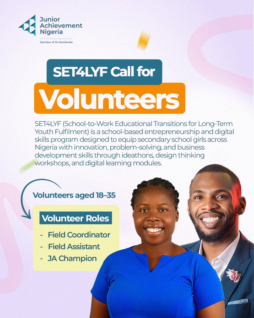 Junior Achievement Nigeria Facebook ad