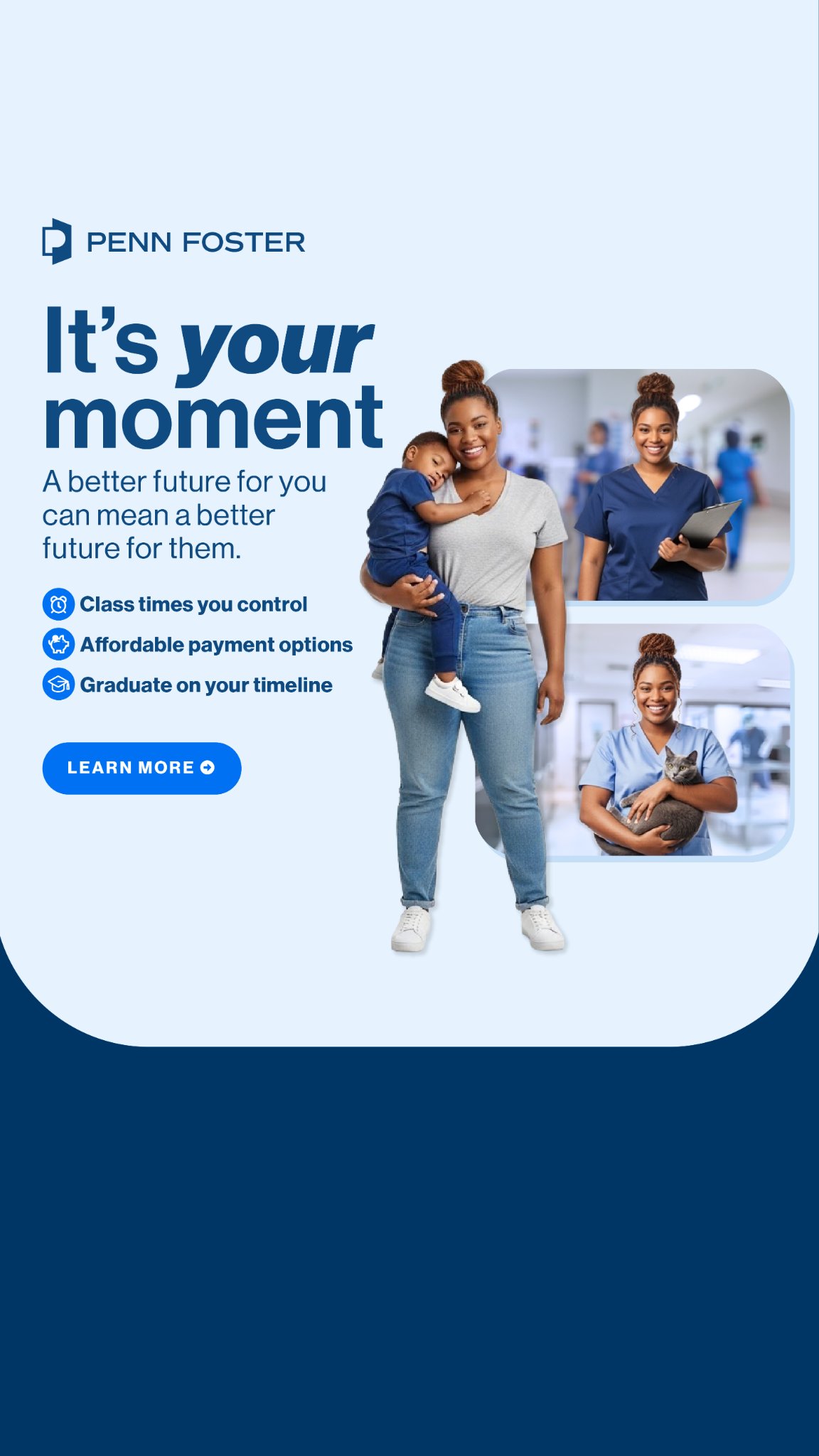 Penn Foster Facebook ad