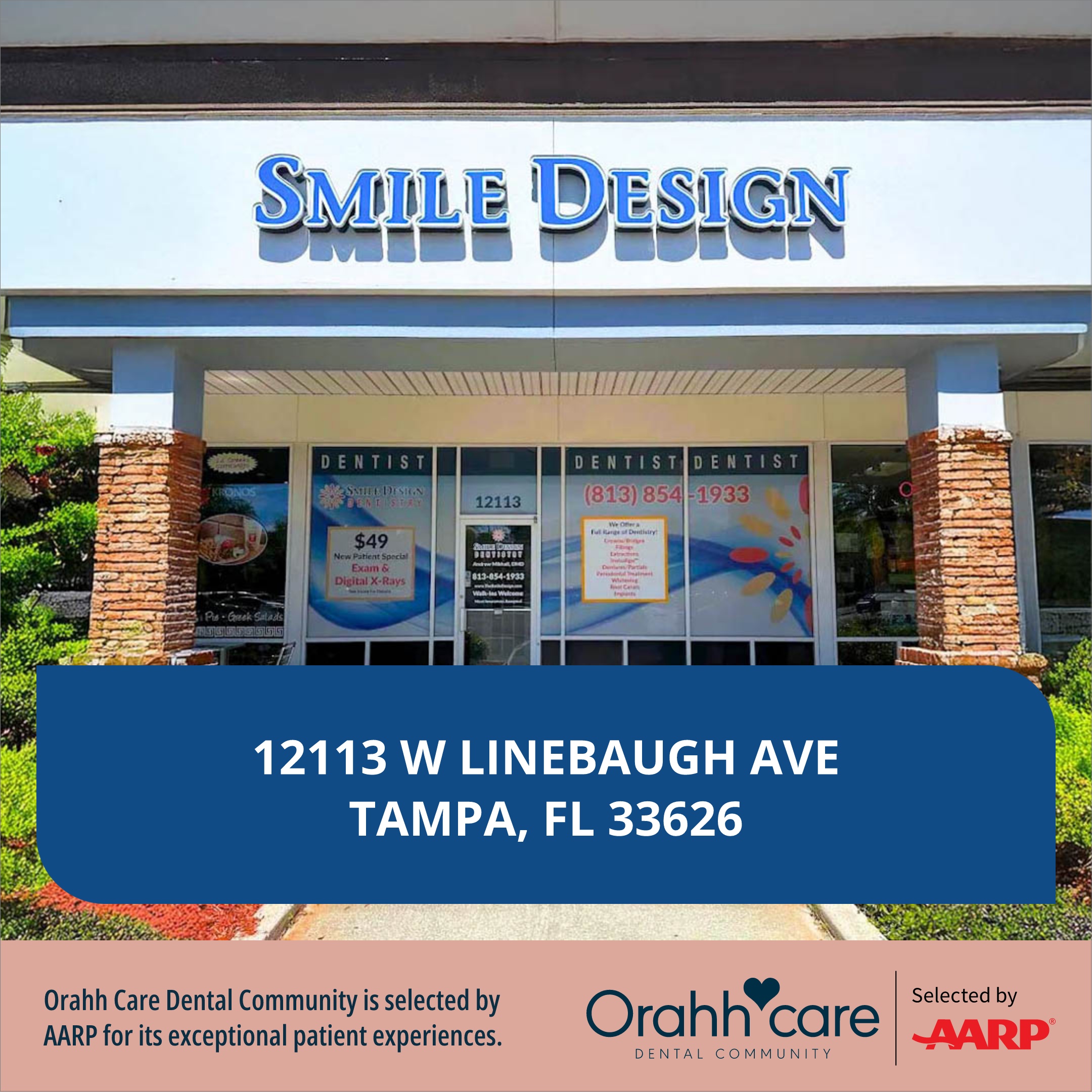 Smile Design Dentistry Facebook ad: Schedule a Visit Today!