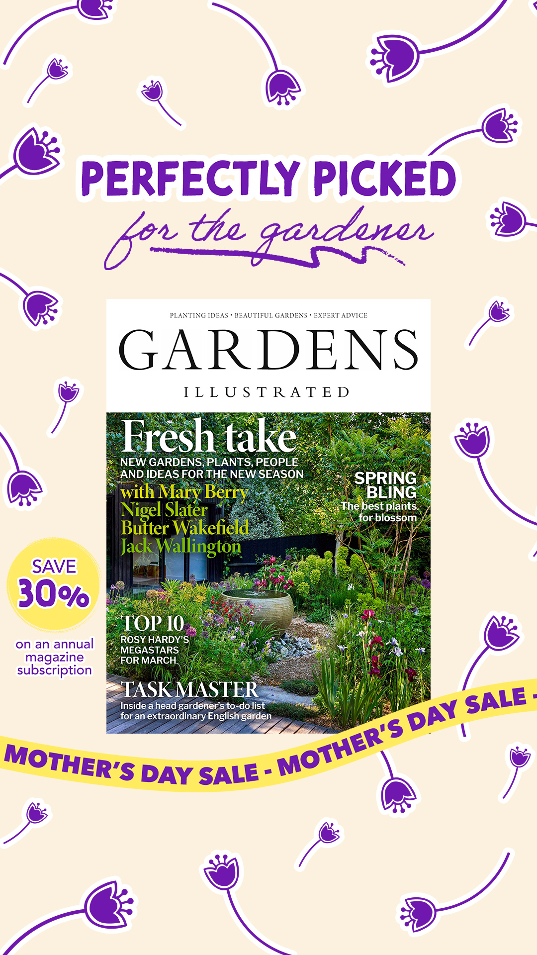 Gardens Illustrated Facebook ad