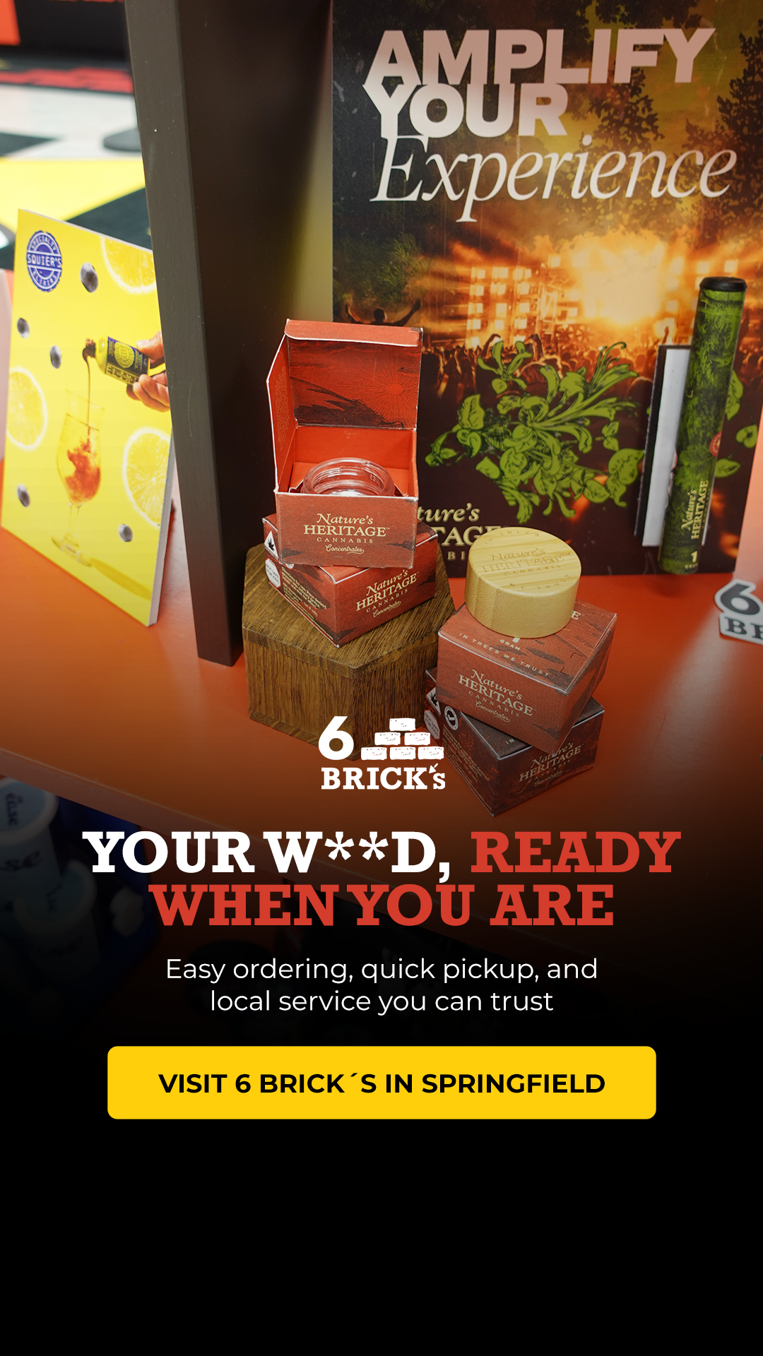 6 Brick's Facebook ad