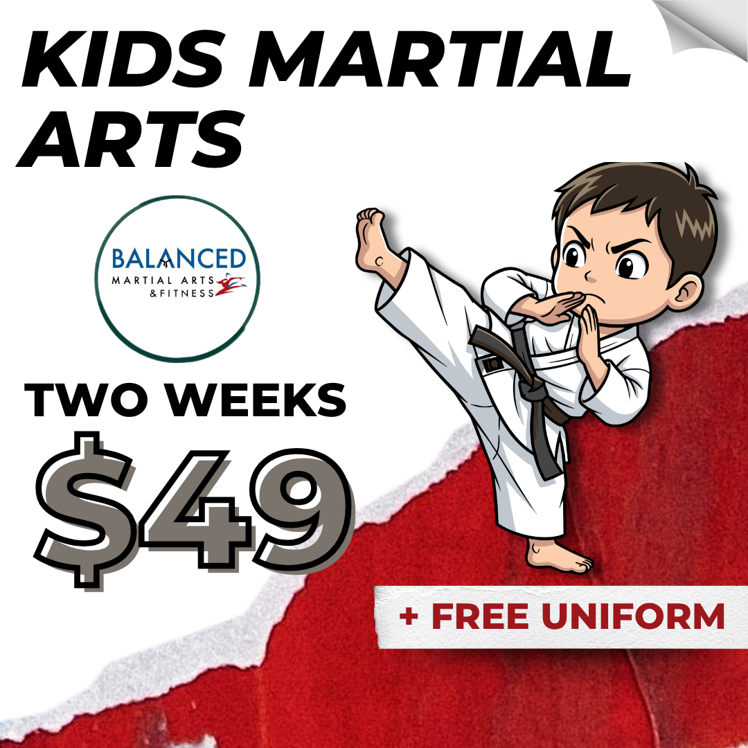 Balanced Martial Arts Facebook ad from Apr 10, 2026
