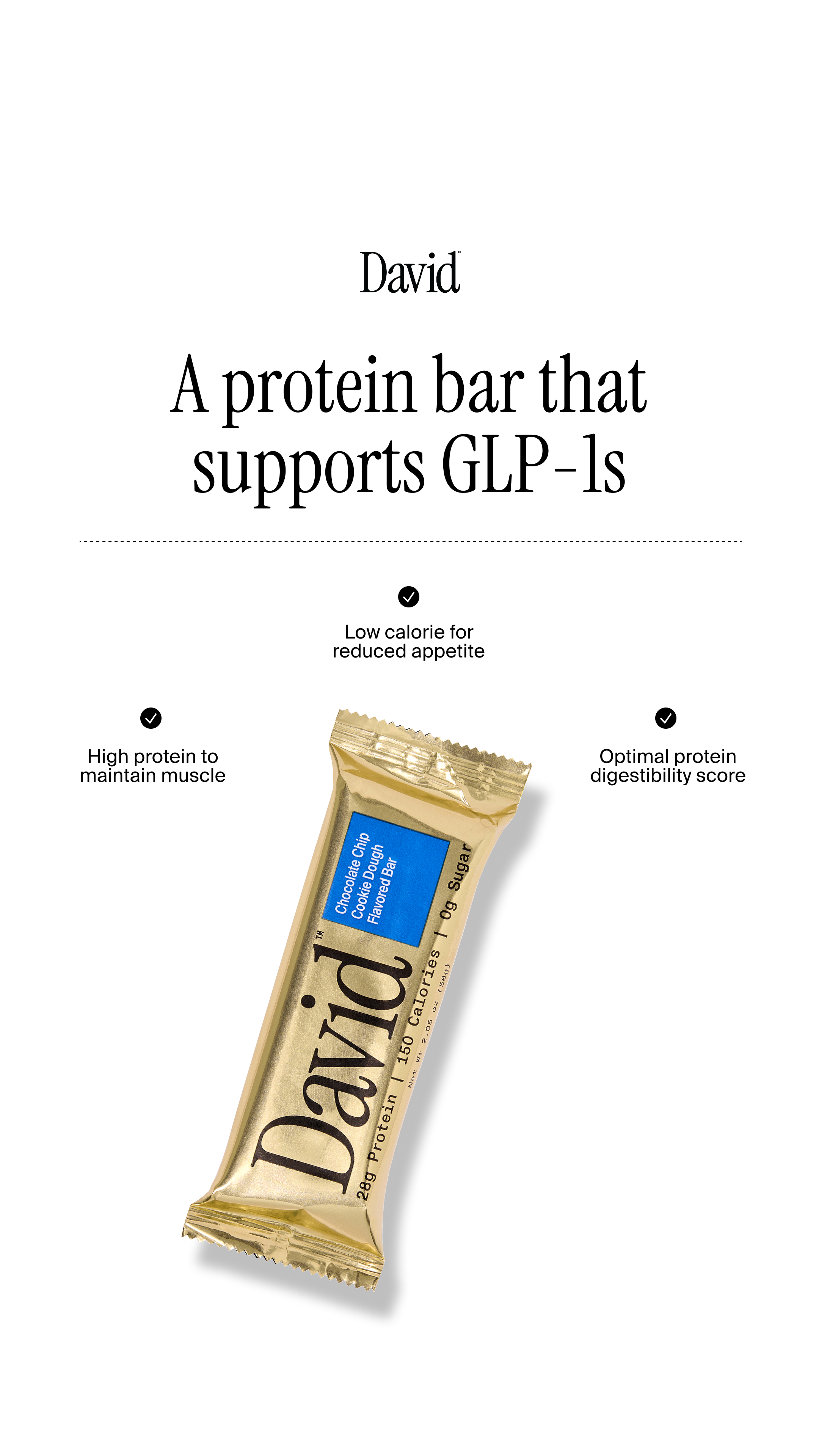 David Protein Facebook ad