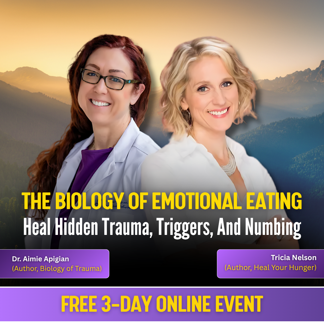 Trauma Healing Accelerated Facebook ad: The Biology Of Emotional Eating (Free 3-Day Online Event)