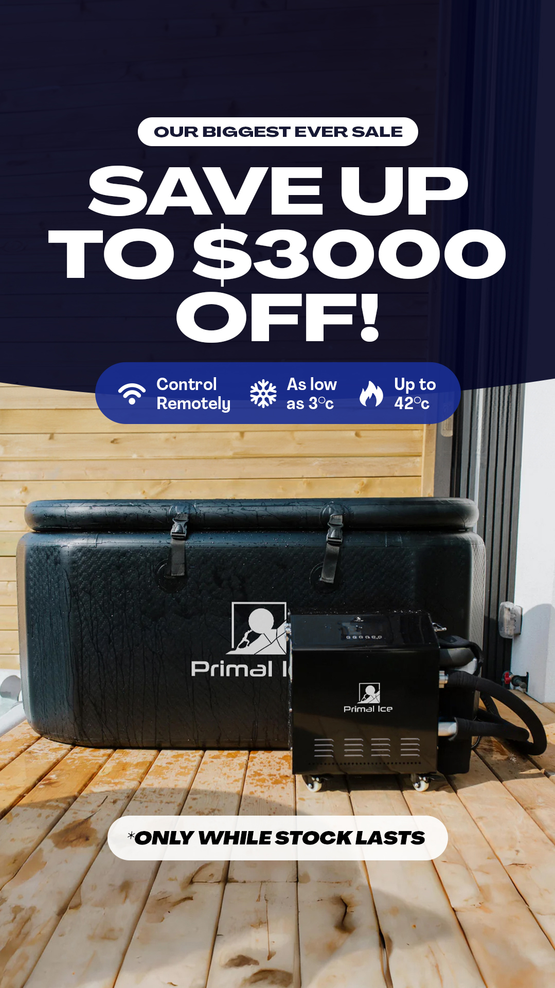 Primal Ice Facebook ad