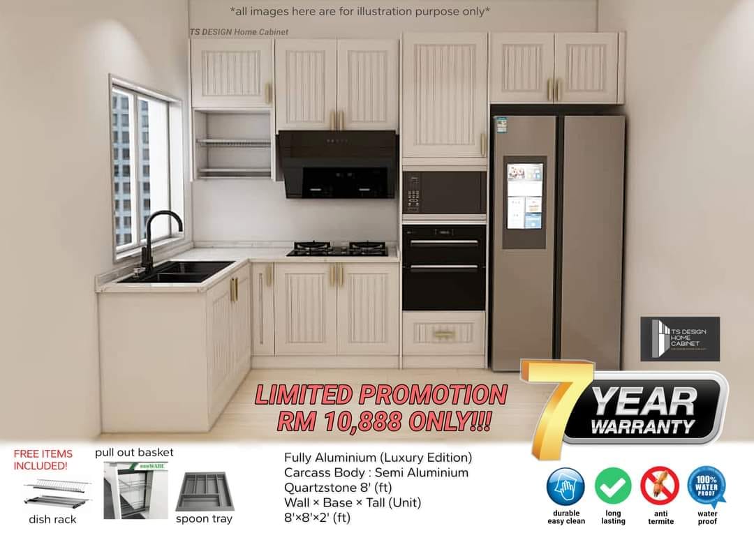 TS Design Home Cabinet Facebook ad: Transform Your Kitchen with Limited Edition Packages from…