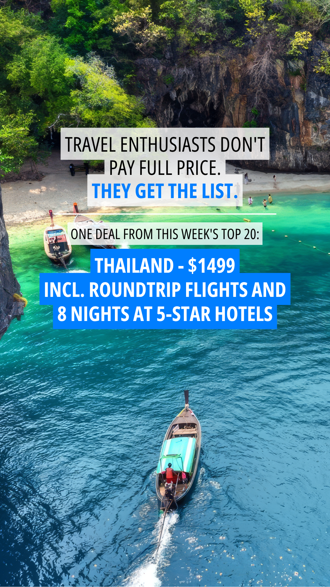 Travelzoo Facebook ad