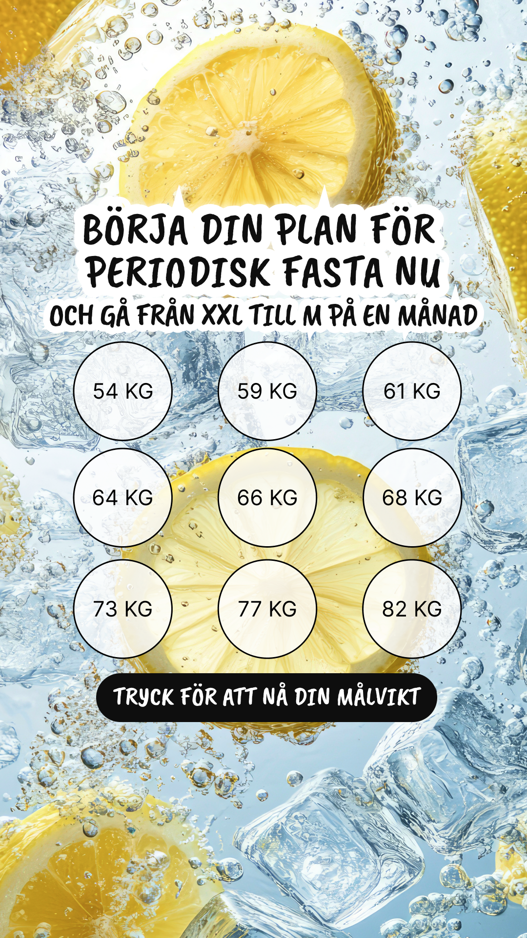 Simple Fasting App Facebook ad