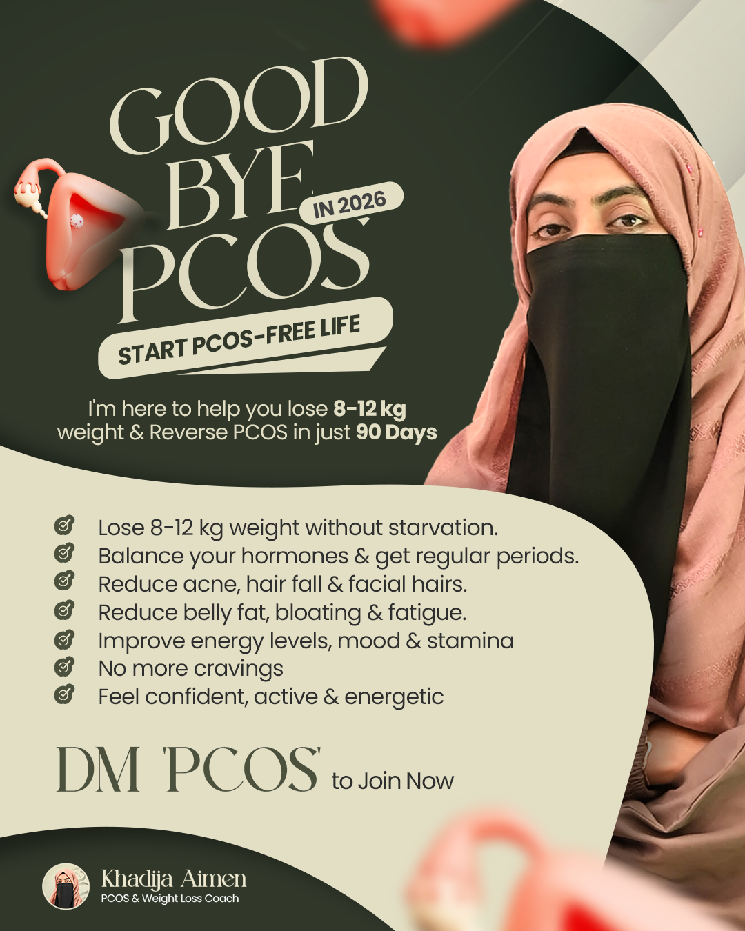 Dietitian Khadija Aiman Facebook ad: Instagram