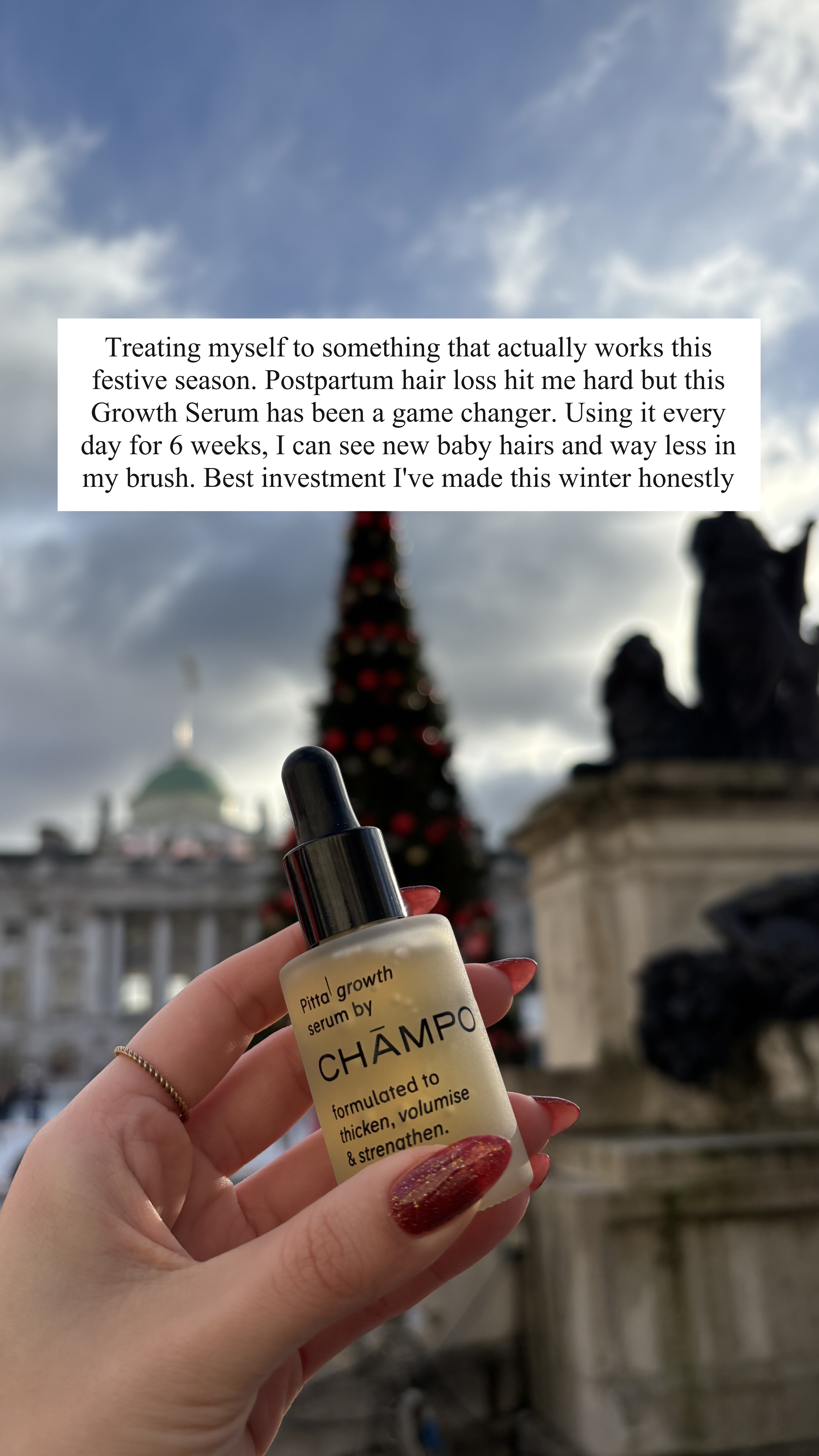 Chāmpo Haircare Facebook ad