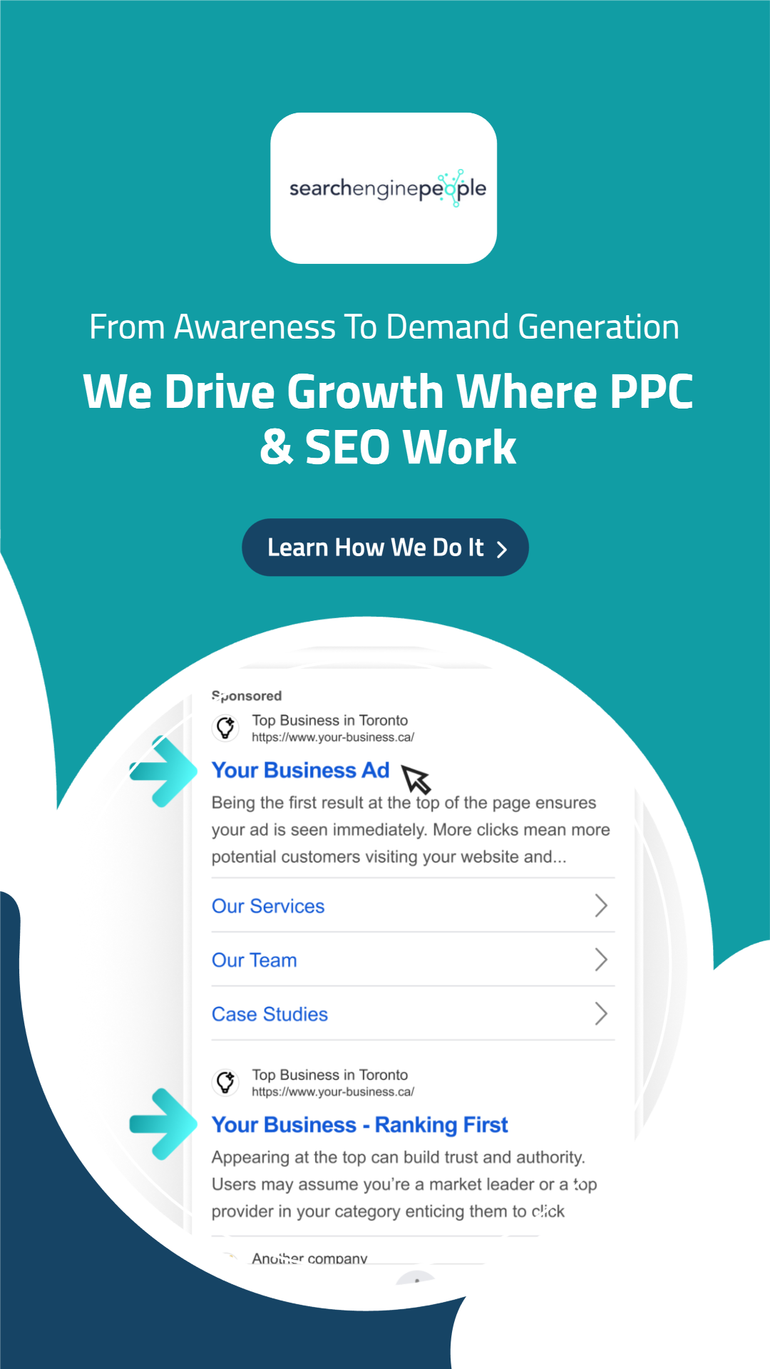 Search Engine People Inc. Facebook ad