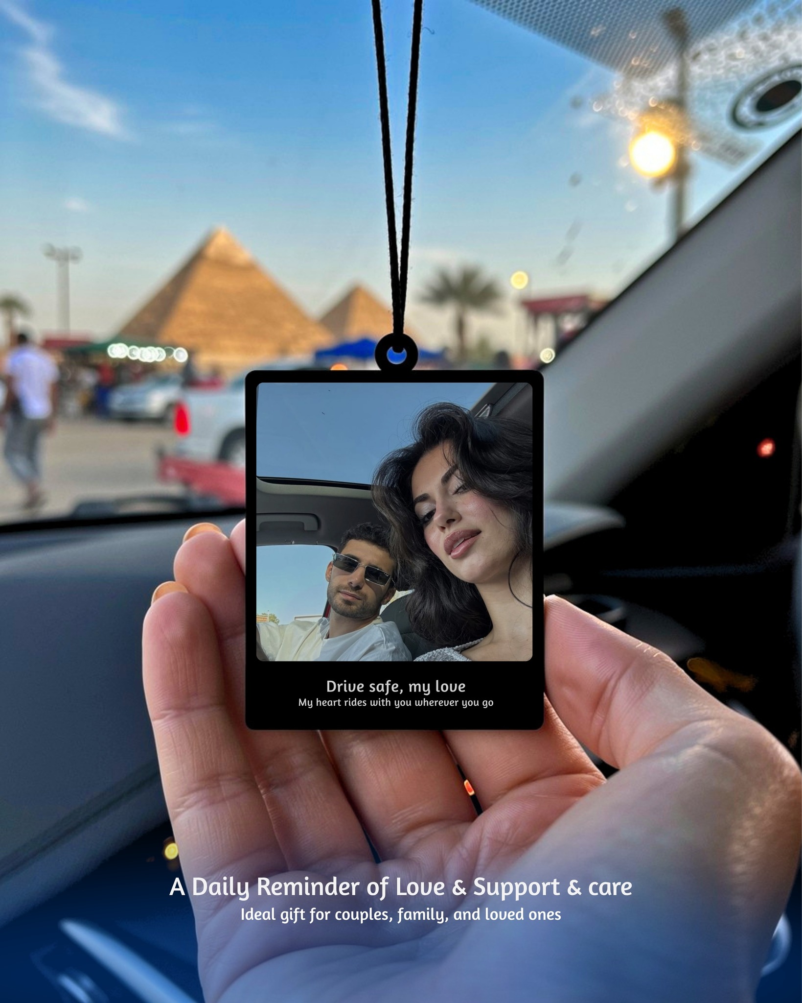 عمو سانتا Amo Santa Facebook ad: Drive safe. my love ♡♡♡