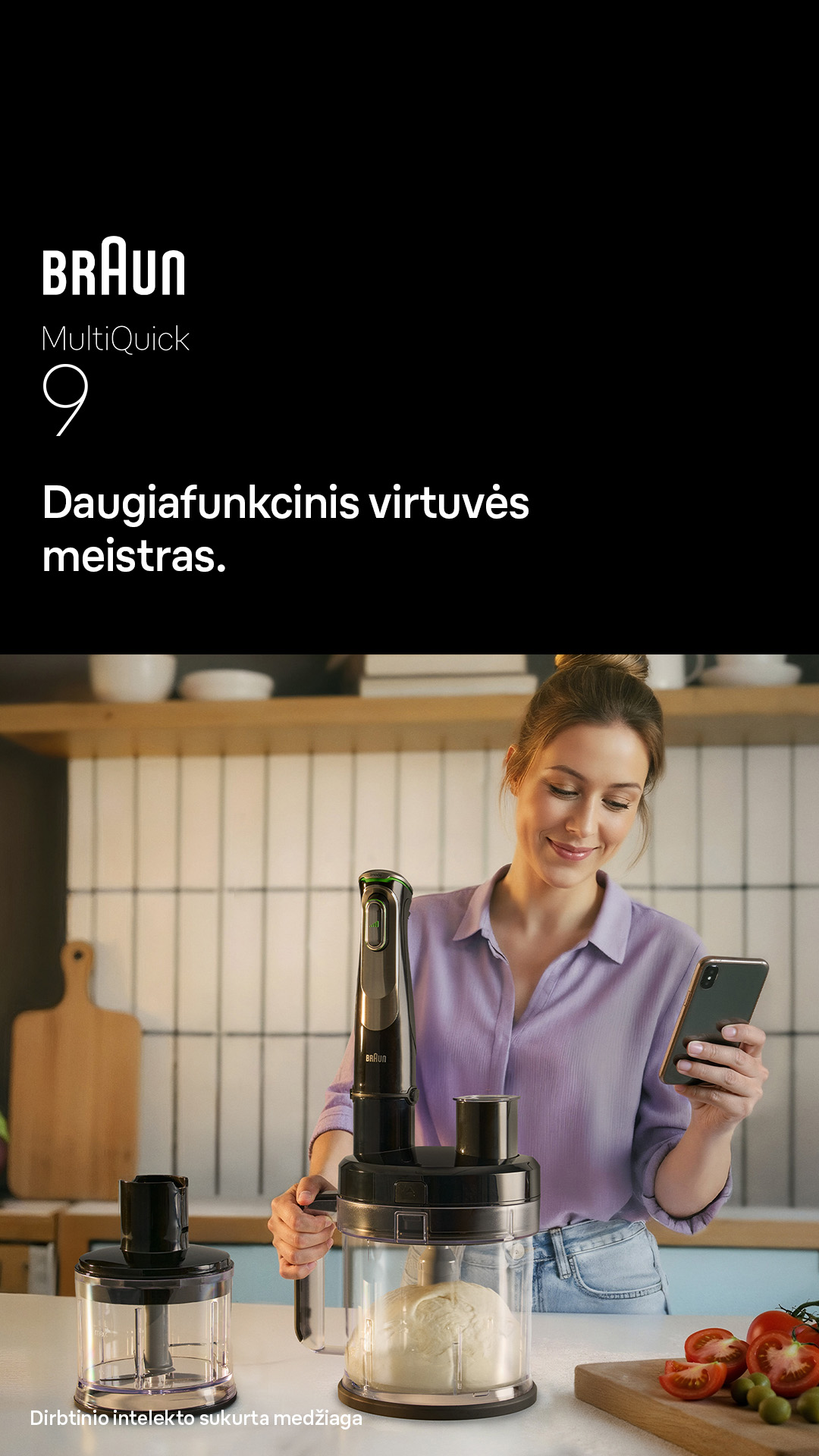 Braun Household Facebook ad: Su Braun - greitai ir lengvai.