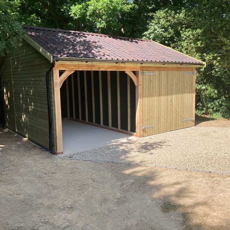 Chart Garages Facebook ad: All DIY kits and fully installed garages are…