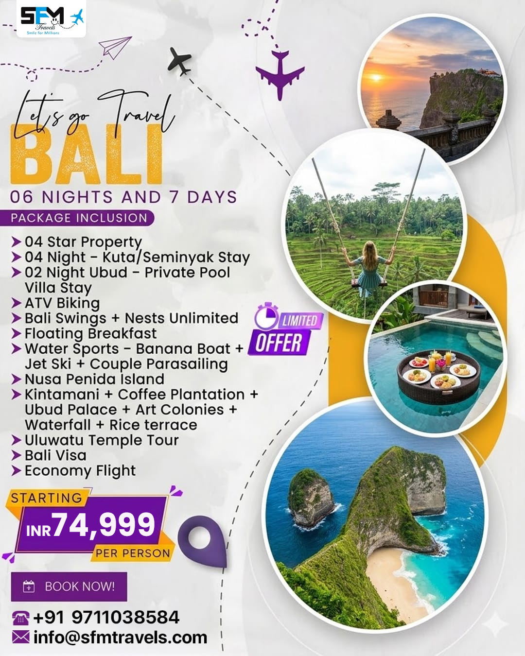 Travel SFM - Your Travel Partners Facebook ad