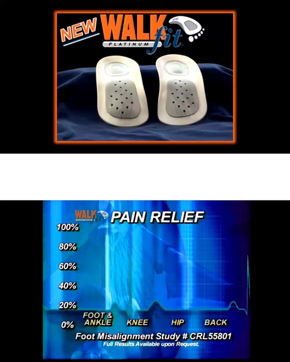 As Seen On TV Facebook ad: Step Into Alignment With WalkFit Platinum