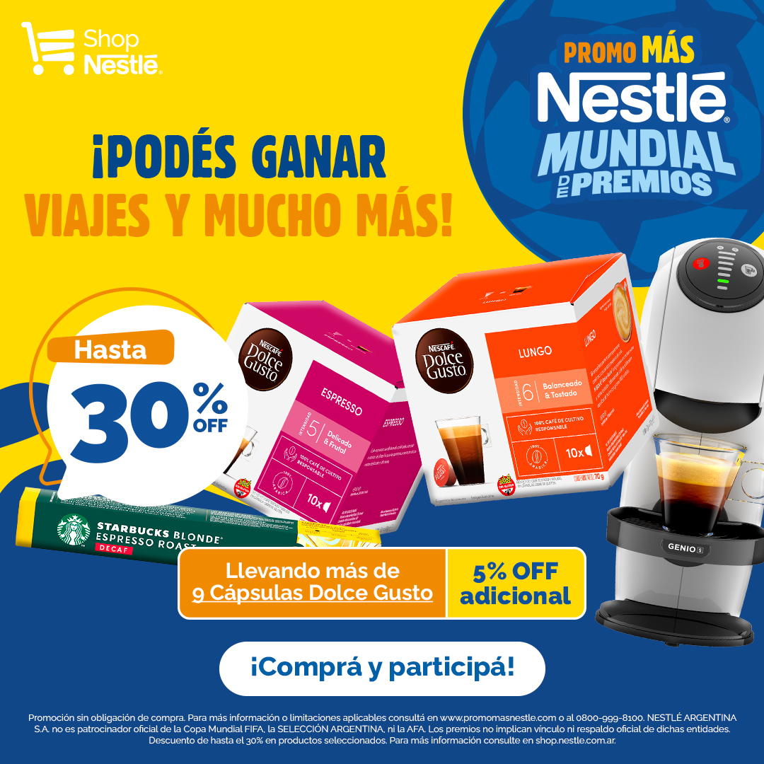 Shop Nestlé Argentina Facebook ad: ¡Comprá y participá!