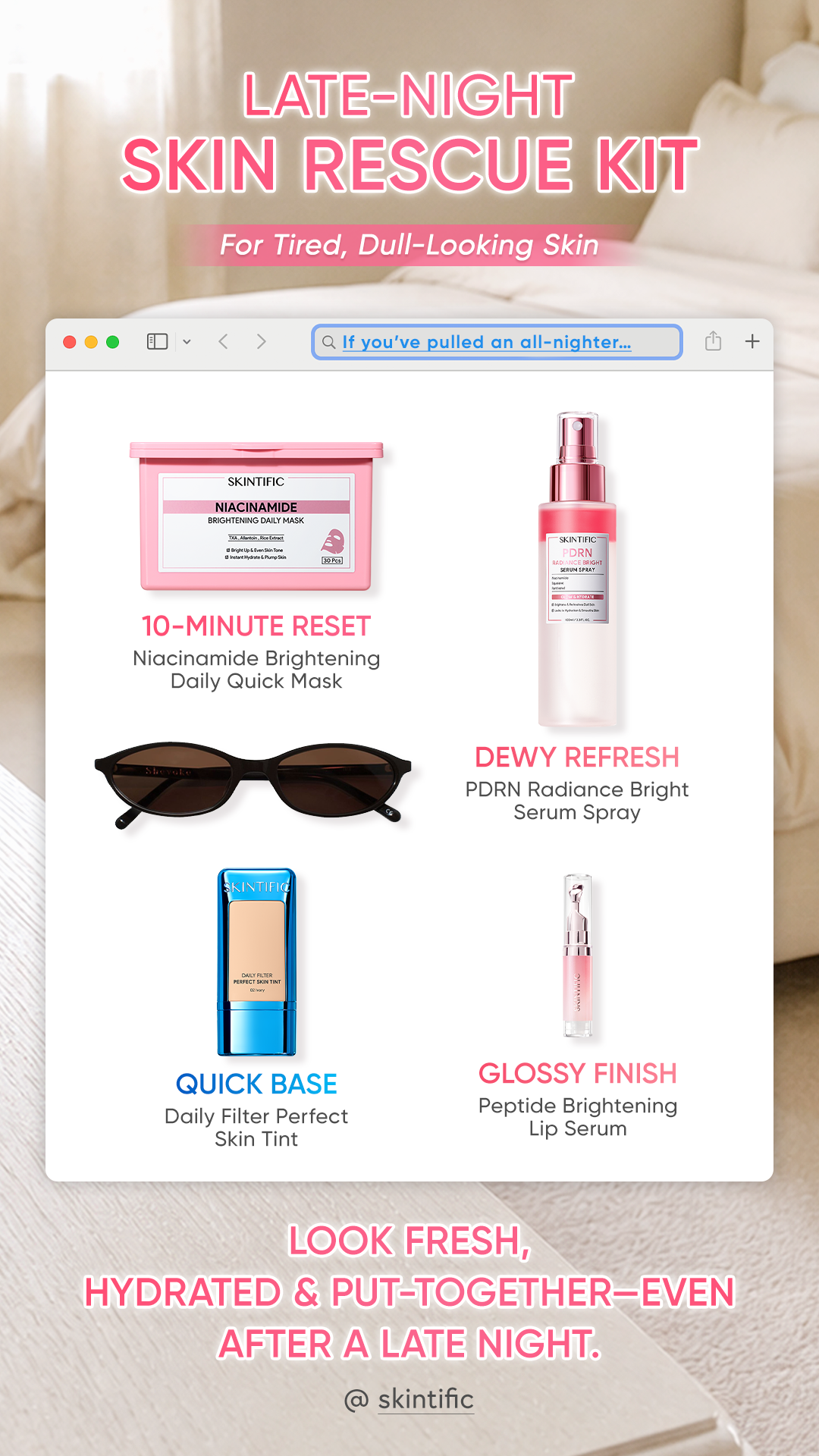 Skintific.Store Facebook ad: Build Your Routine, Layer by Layer