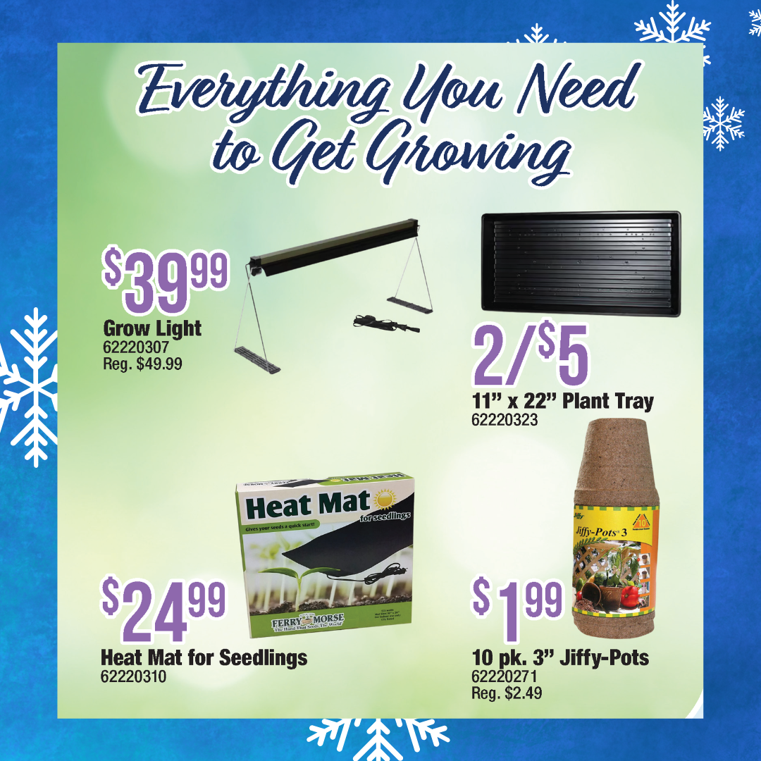Farm and Home Supply Facebook ad: Shop the End of Winter Sale NOW until…