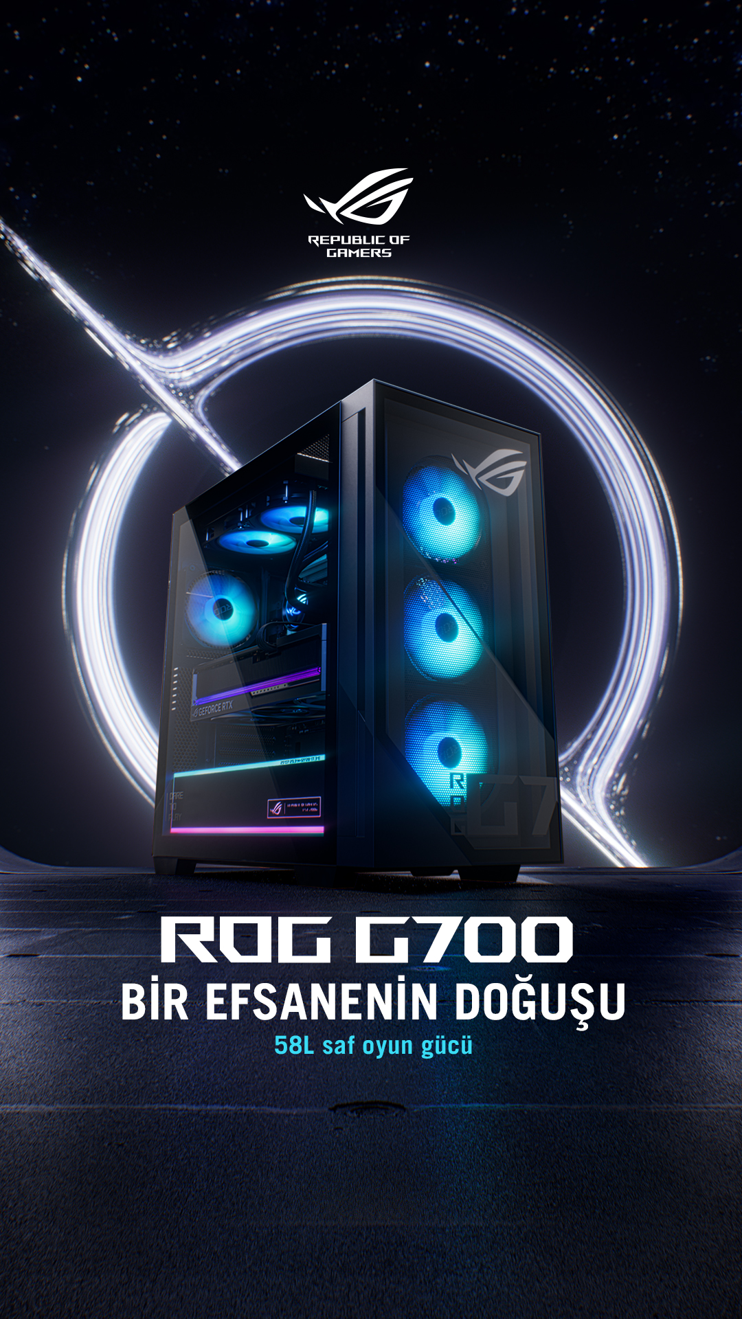 ASUS Republic of Gamers Facebook ad from Aug 13, 2026