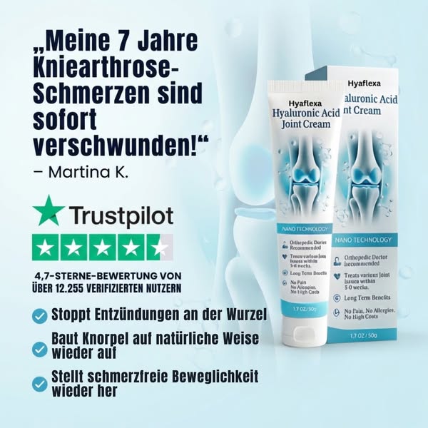 Dr. Sofia Müller Facebook ad: Jeden Morgen dieselbe Angst vor der Treppe. Bis ich…