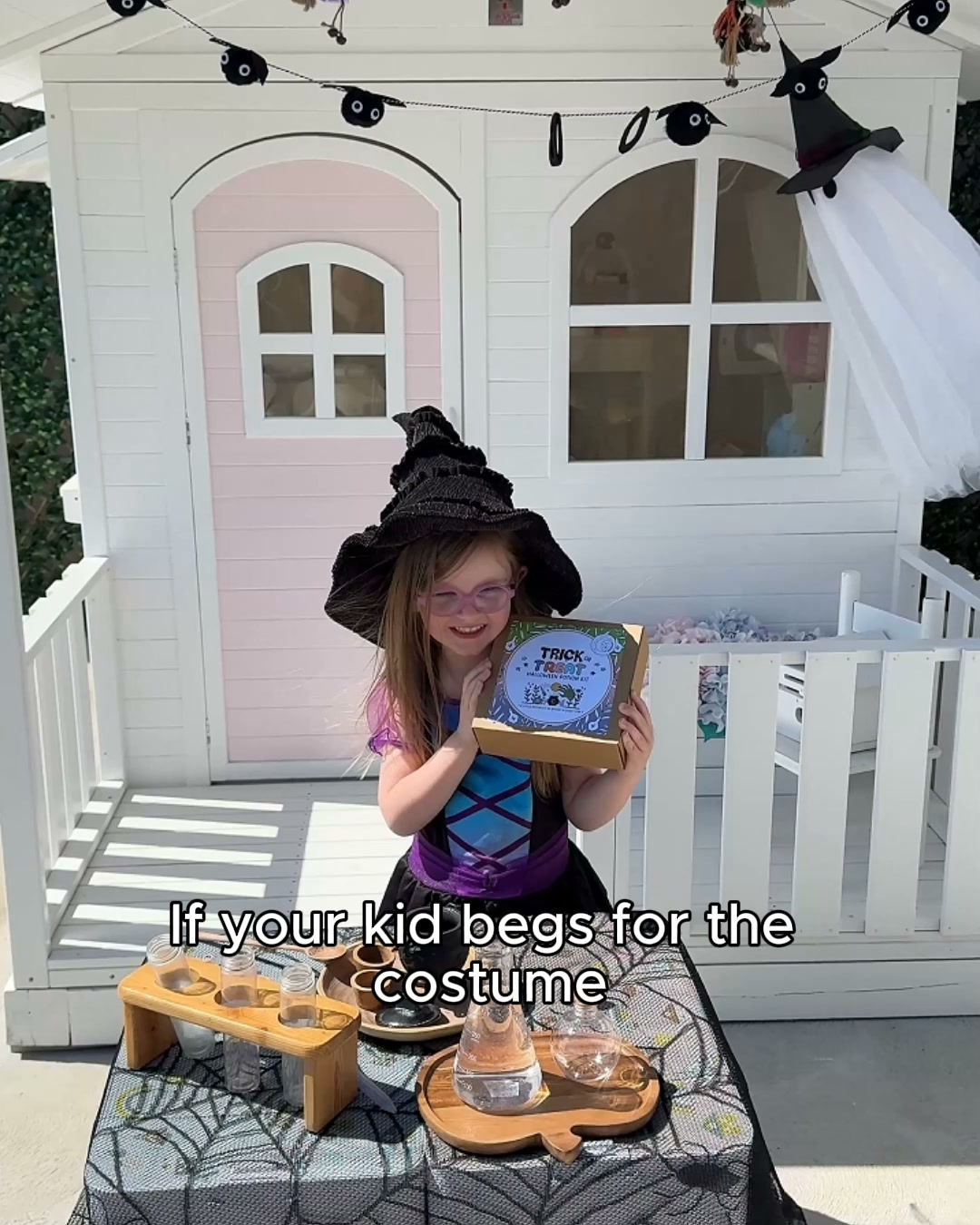 The Little Potion Co Facebook ad: Halloween fun that's sugar free!