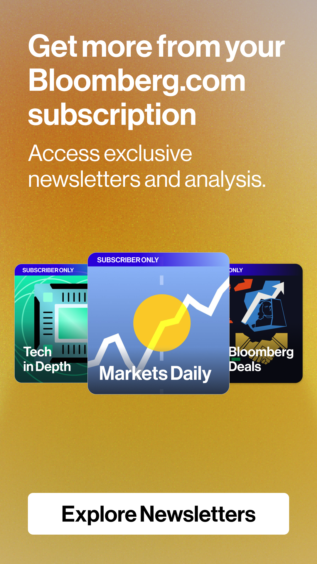 Bloomberg Facebook ad