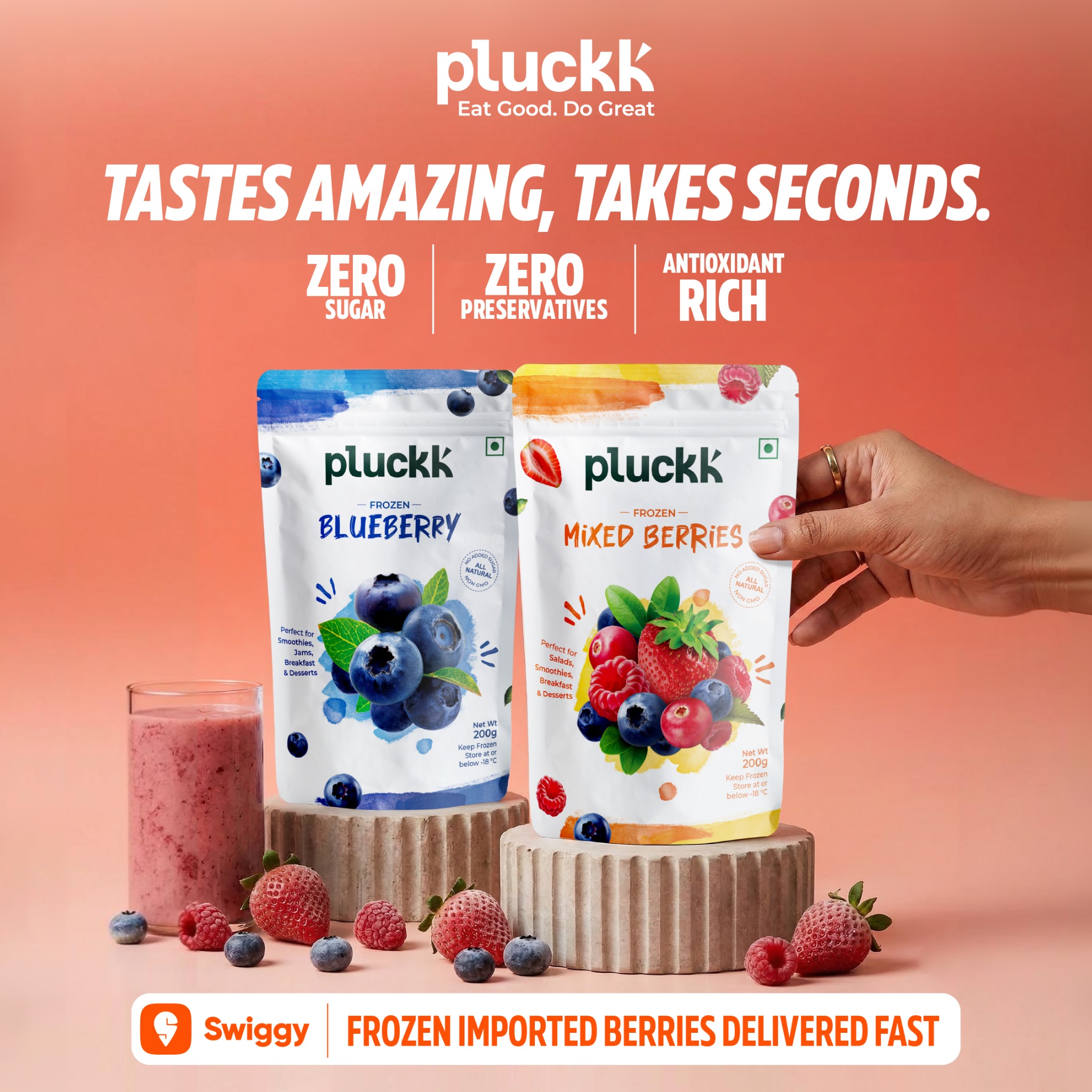 Pluckk Facebook ad