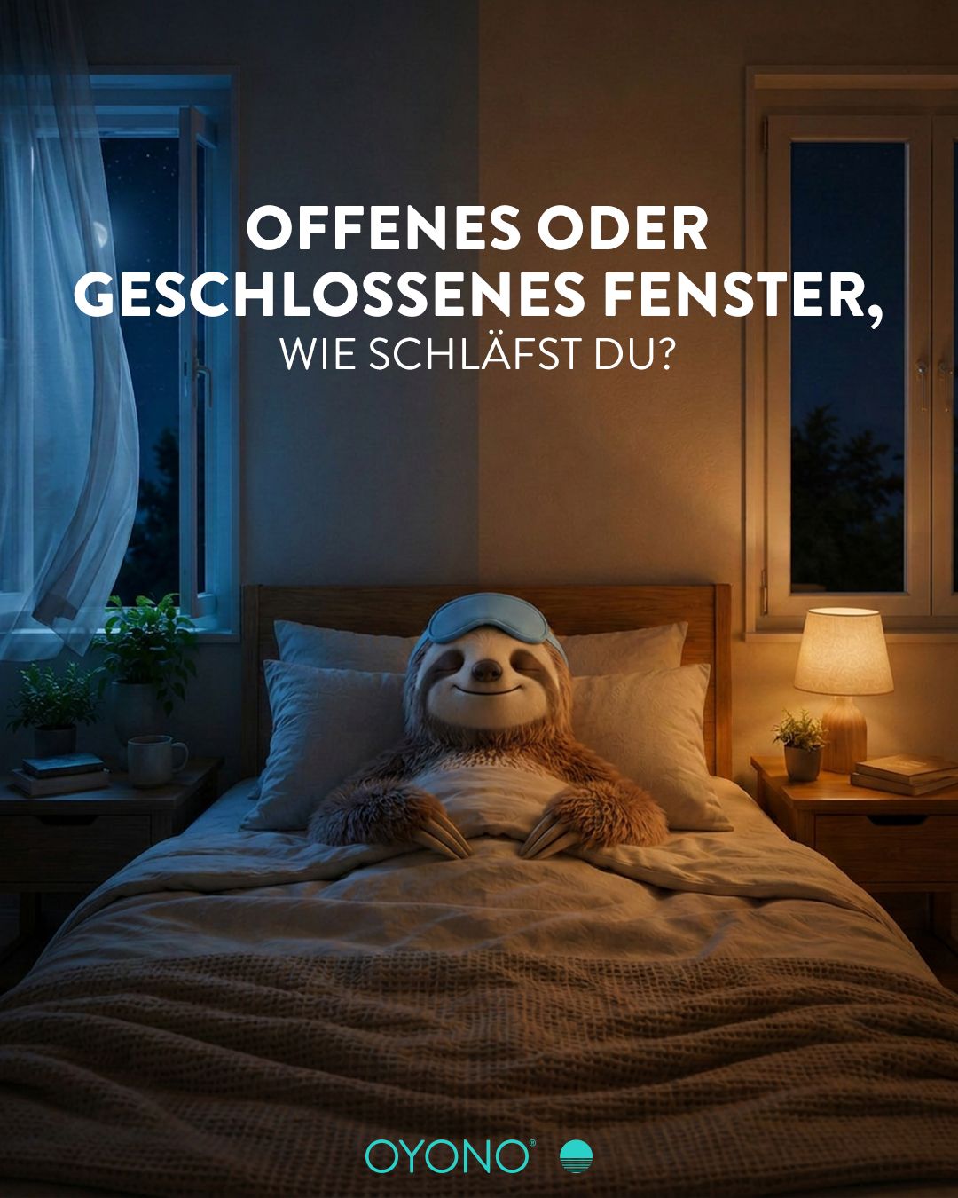 OYONO Facebook ad: OYONO: Produkte für einen guten Schlaf